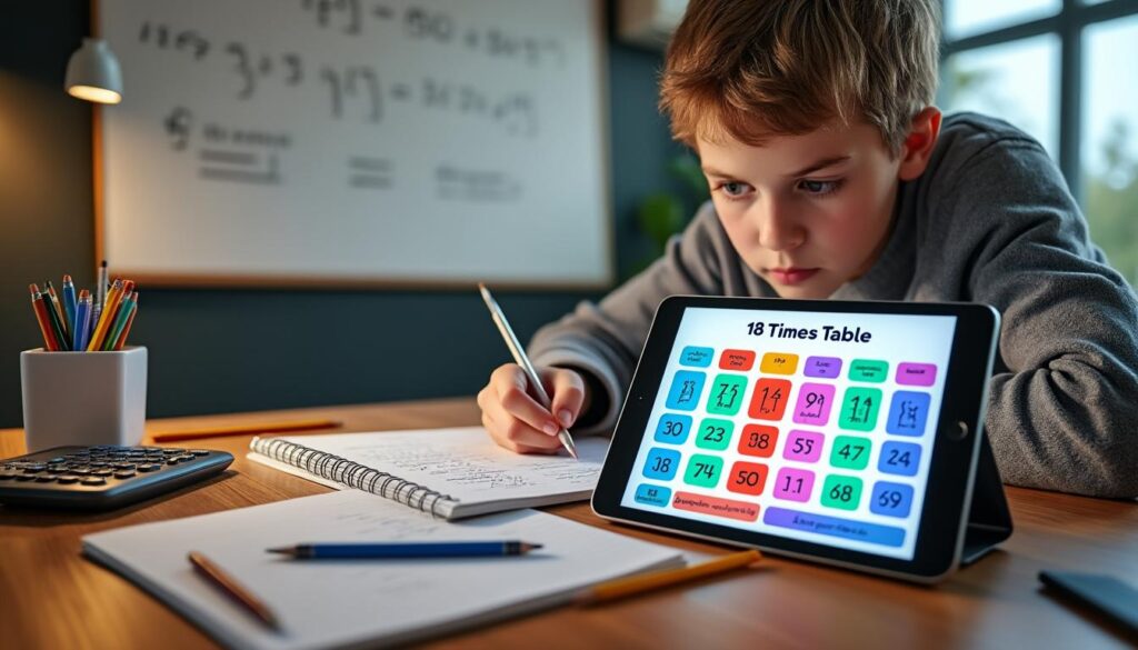 maîtrisez la multiplication avancée facilement avec notre table de 18. apprenez rapidement et améliorez vos compétences en calcul grâce à des méthodes simples et efficaces.