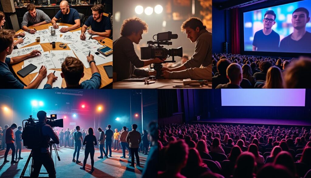 découvrez notre formation complète à la réalisation cinématographique et apprenez à transformer vos idées en films captivants, de la conception à la projection sur écran.