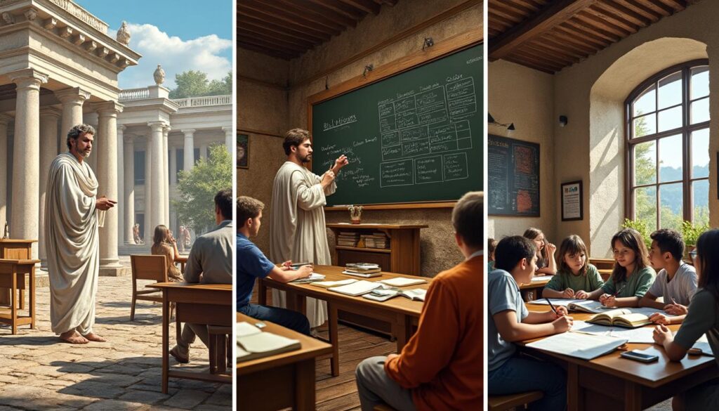 découvrez l'origine de l'école, l'inventeur du concept et comment l'éducation a évolué à travers les siècles pour devenir ce qu'elle est aujourd'hui.