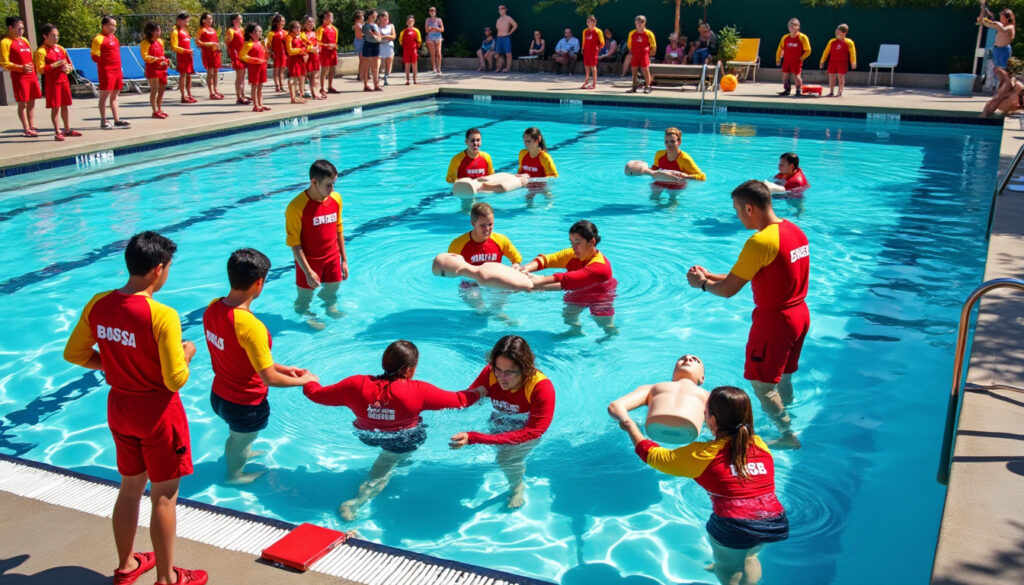 suivez notre formation complète bnssa pour devenir surveillant de baignade et sauveteur aquatique, maîtrisez les techniques de sécurité et de secours en milieu aquatique.