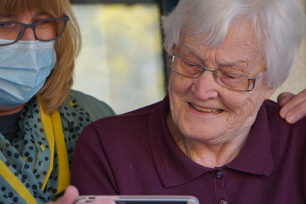 Our granny got ninety and all her grandchildren could send her were a few clips on youtube.