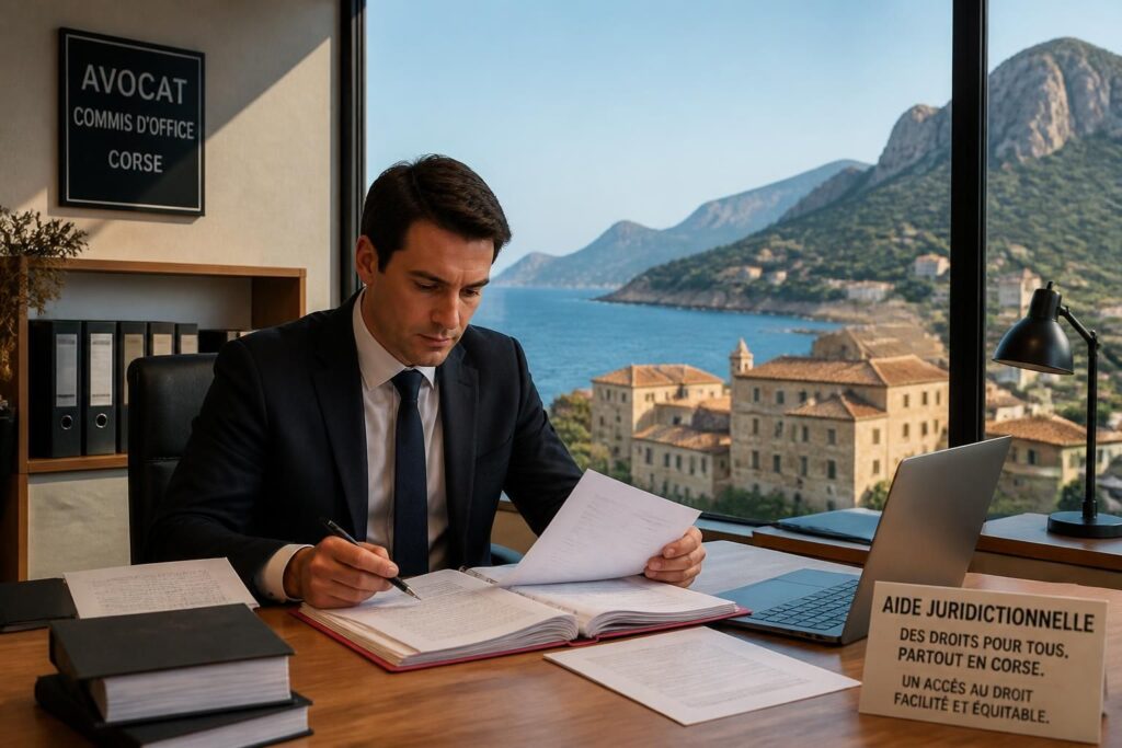 découvrez le rôle de l'avocat commis d'office en corse, son fonctionnement, les coûts associés et les aides disponibles pour accéder à la défense juridique.