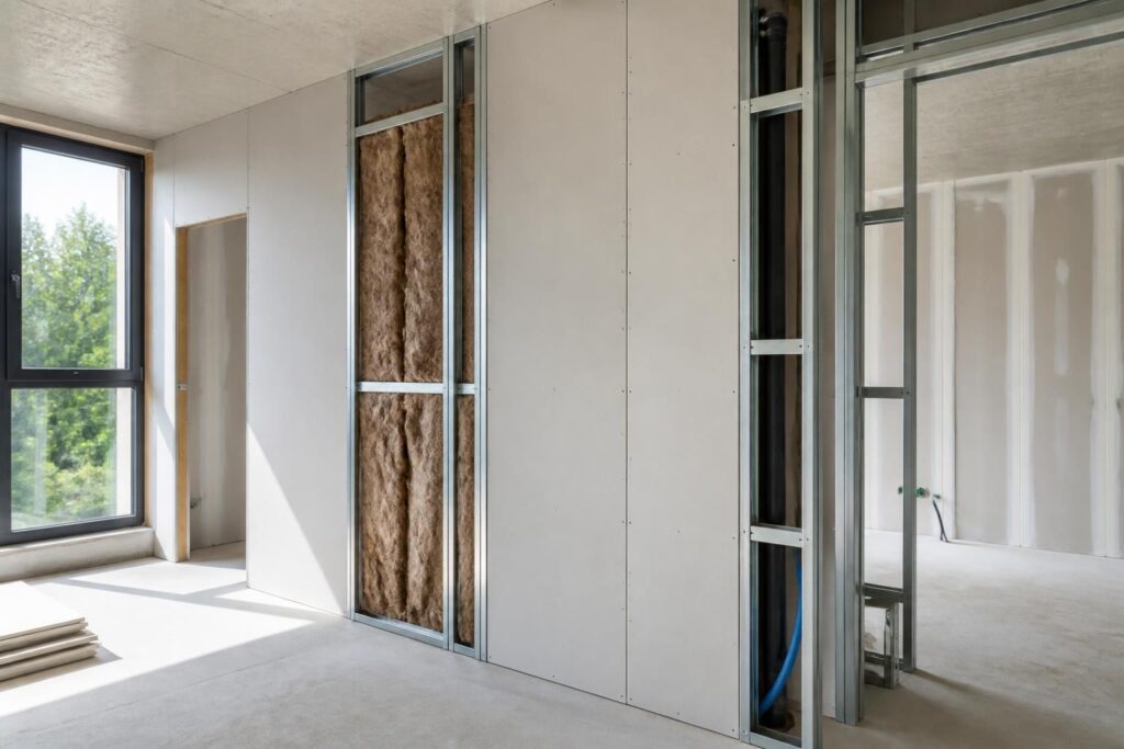 découvrez les solutions innovantes knauf et siniat pour l'aménagement en placo avec le concept 'boite dans la boite', alliant efficacité et esthétique pour vos espaces intérieurs.