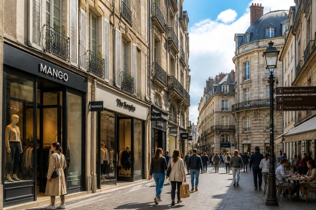 découvrez où trouver un magasin de vêtements homme et femme en plein centre-ville de rennes pour allier style et proximité.