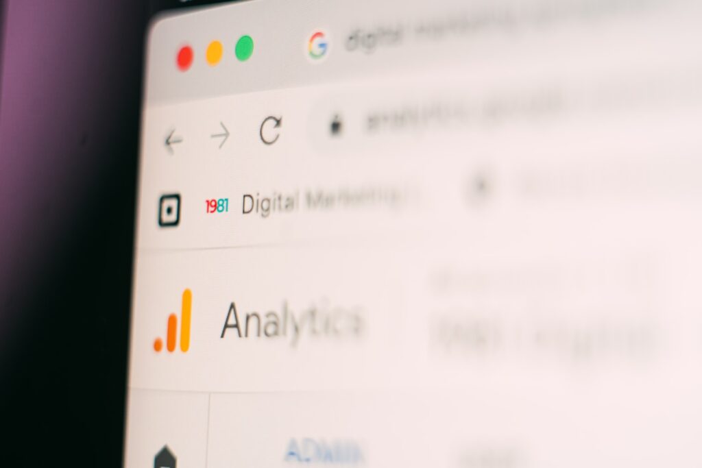 Marketing and analytics dashboard for 1981 digital's website design services in Springfield, Illinois.