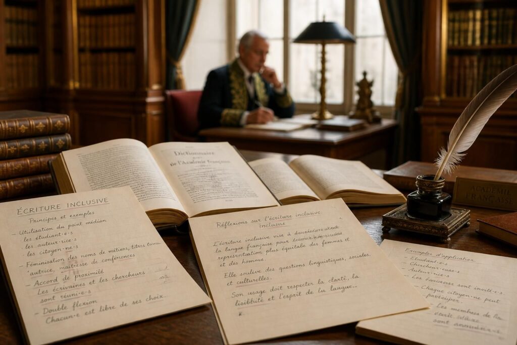 découvrez la définition de l’écriture inclusive, des exemples concrets et les enjeux soulevés selon l’académie française, pour mieux comprendre cette évolution linguistique.