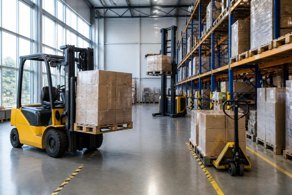 découvrez les engins de manutention logistique essentiels, leurs outils et moyens indispensables pour optimiser vos opérations de transport et de stockage.