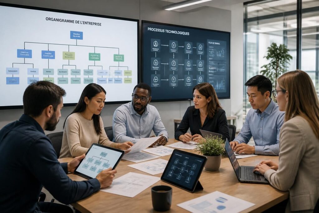 découvrez ce qu'est un organigramme, son rôle essentiel et ses applications pratiques en entreprise et dans le domaine technologique pour optimiser l'organisation et la communication.