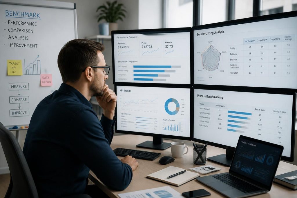 découvrez ce qu'est le benchmark, son principe et ses différentes utilisations pour optimiser la performance et la compétitivité de votre entreprise.