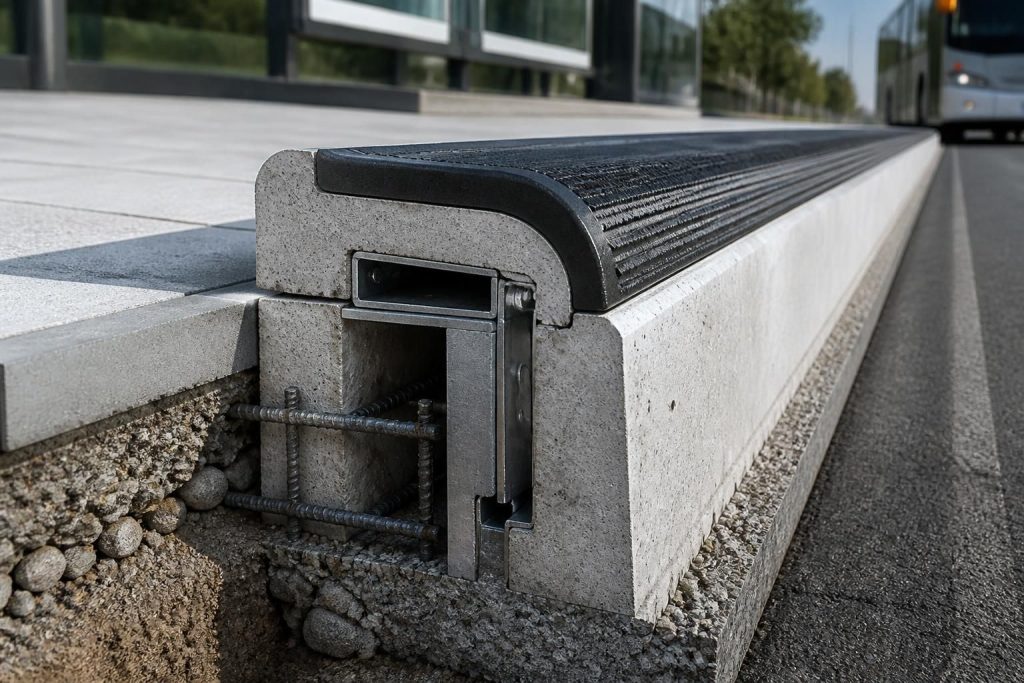 découvrez les dimensions, le poids et les matériaux techniques des bordures pour quais de bus, essentielles pour la sécurité et la durabilité des infrastructures de transport.