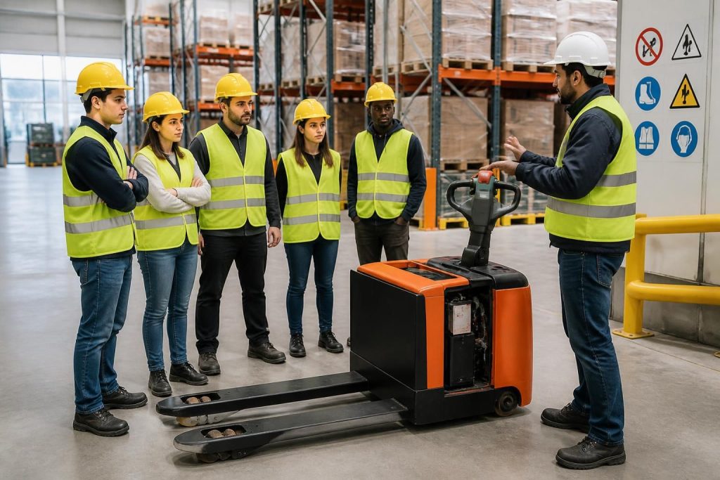 découvrez tout sur le caces transpalette électrique : formation obligatoire, réglementation en vigueur et conseils pratiques pour maîtriser cet équipement en toute sécurité.
