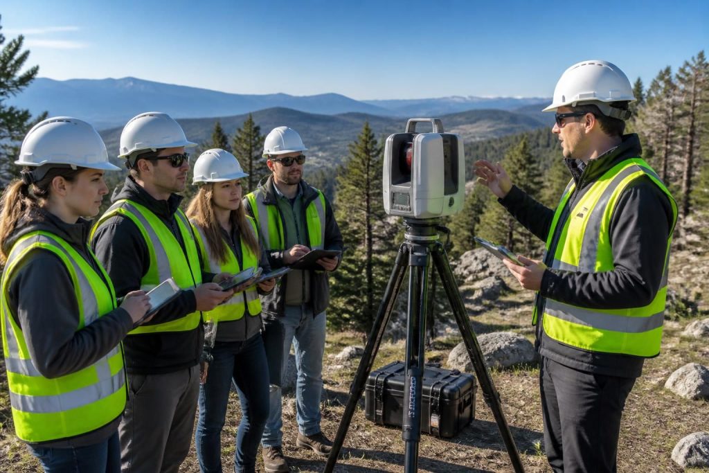 découvrez notre formation en topographie laser pour acquérir des compétences techniques avancées et accéder à de nombreux débouchés professionnels dans le secteur de la géomatique.